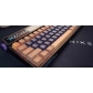 Zhongli 104+24 PBT Dye-subbed Keycaps Set for Cherry MX Mechanical Gaming Keyboard Black